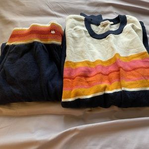 size S, never worn set, comfy